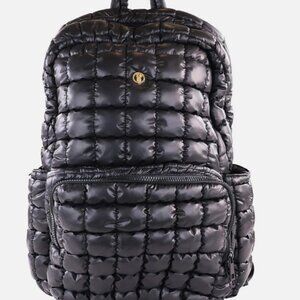 Simply Southern Puff Backpack Black NEW